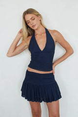 Alexi Mesh Halter Top