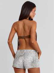 Lucy's FRANCINE TOP BROWN