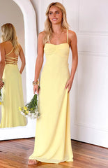 Arabelle Yellow Maxi Dress