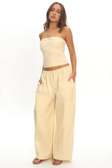 LIONESS Tidekiss Pant Lemontini
