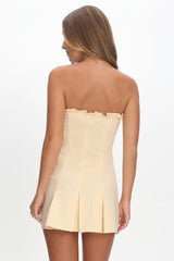 LIONESS Nautica Mini Dress Lemontini