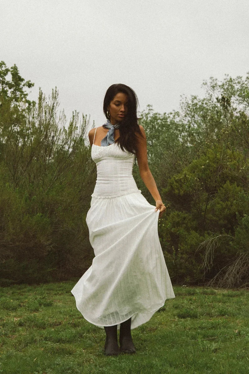 Nataly Ruched Maxi Dress